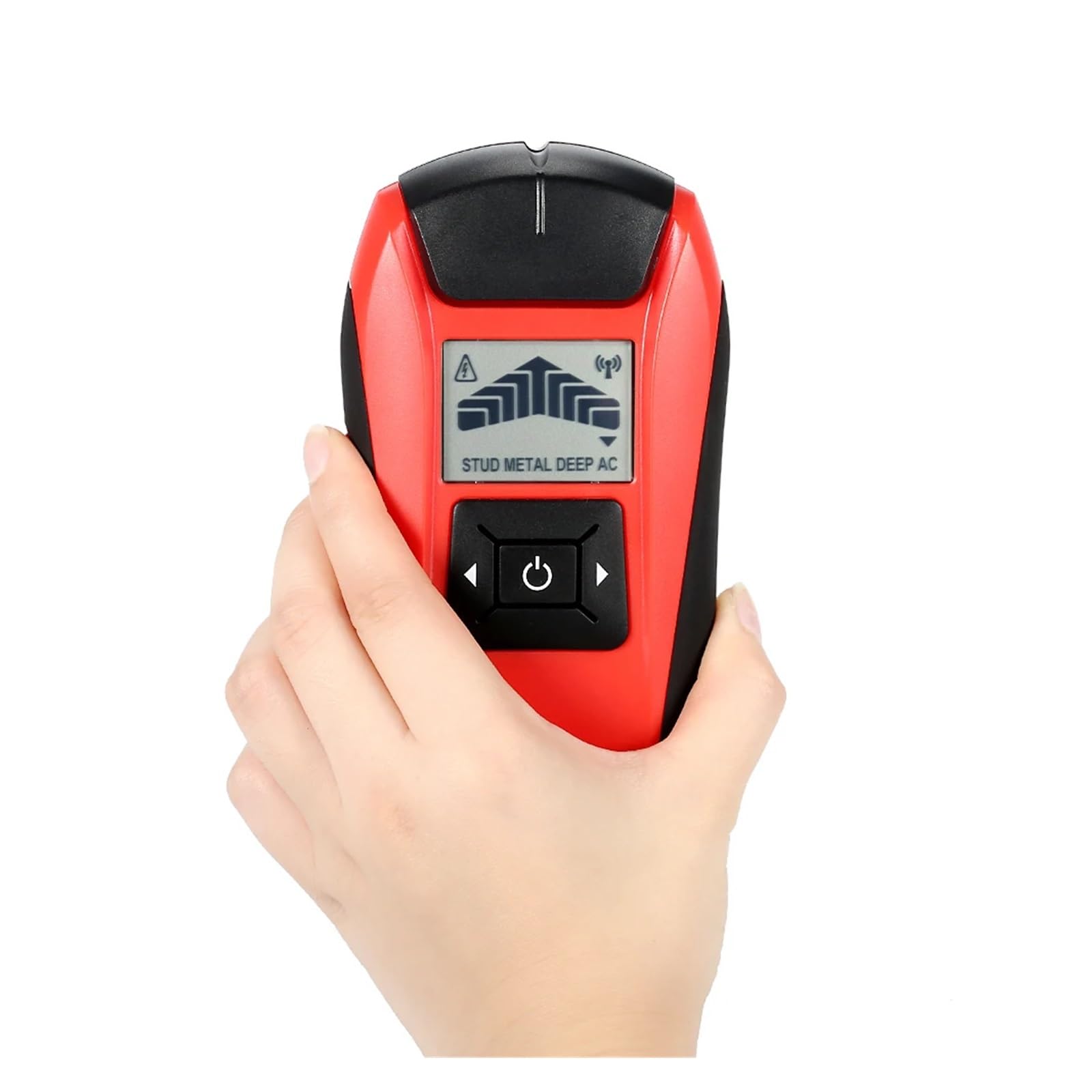 Rilevatore Da Parete Multifunzionale For Di Prigionieri Portatile LCD Borchie In Metallo For Legno Cavo CA Tester For Scanner For Cavi In ​​tensione Strumento Diagnostico Rilevamento Accurato