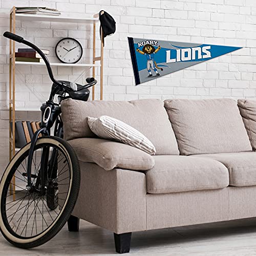 Image of Rico Industries NFL Football Mascot inch 12 inch x 30 inch Felt Wall Decor Pennant - Great for Home /Bed Room /Man Cave Decor
