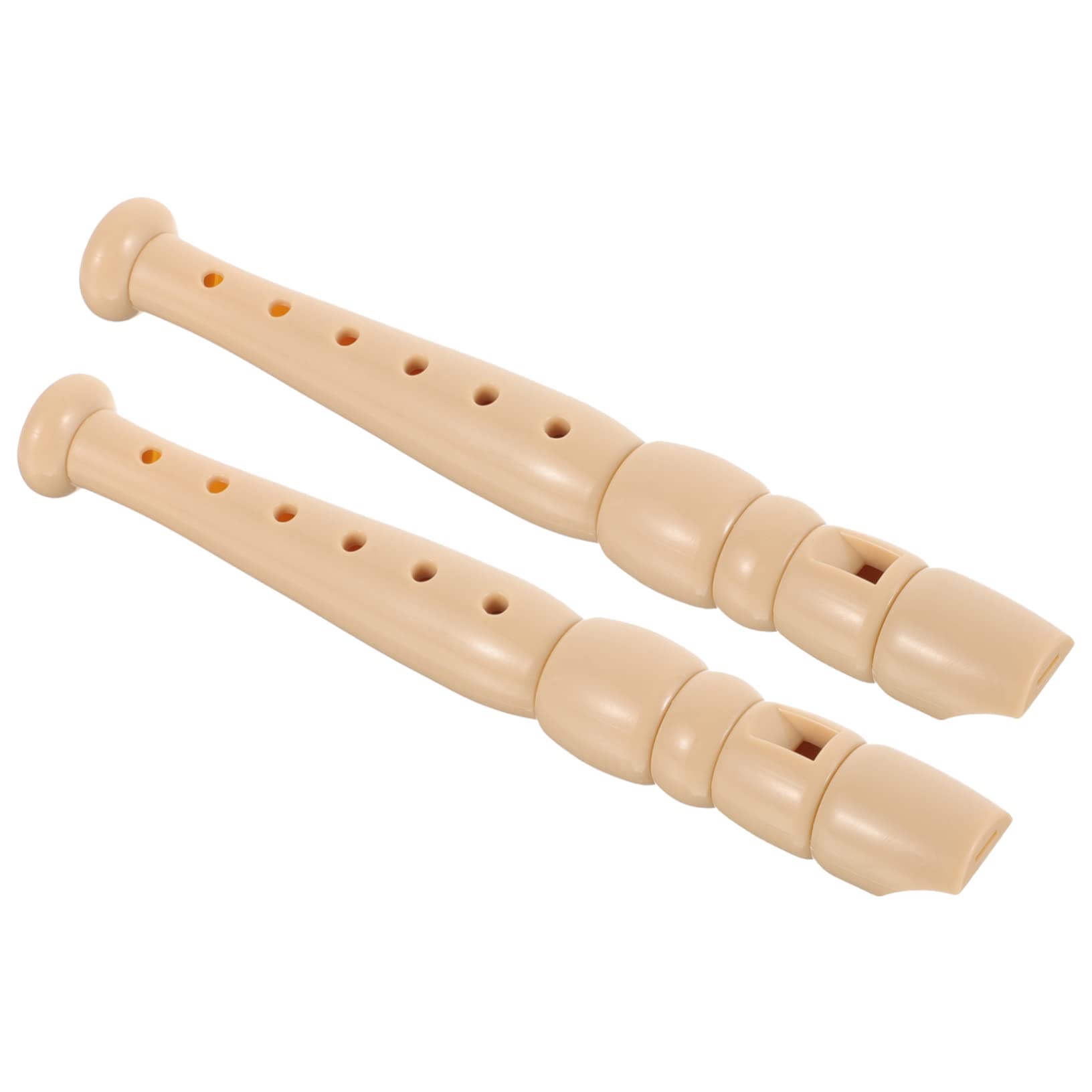 Toddmomy 3sets Plastic Clarinet Flute Wind Instrument for Beginners Educational Musical for Cultivate Music Interest and Skills 2pcs*3