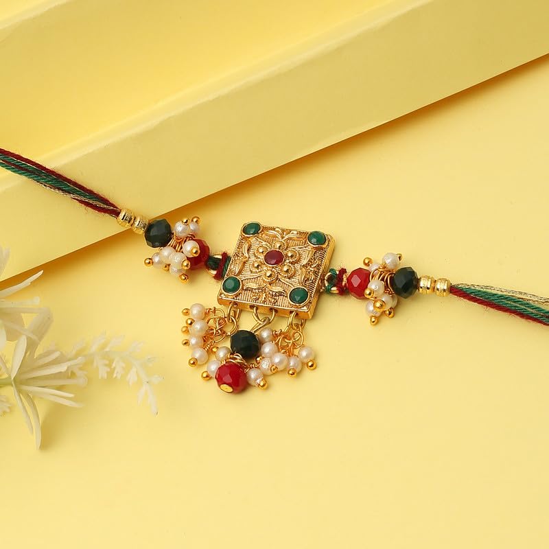 Image of The Purple Tree Rakhis For Brother, Rakhis for bhai, Rakshabandhan Gift, Rakhi Gift, Best Rakhi For Brothers