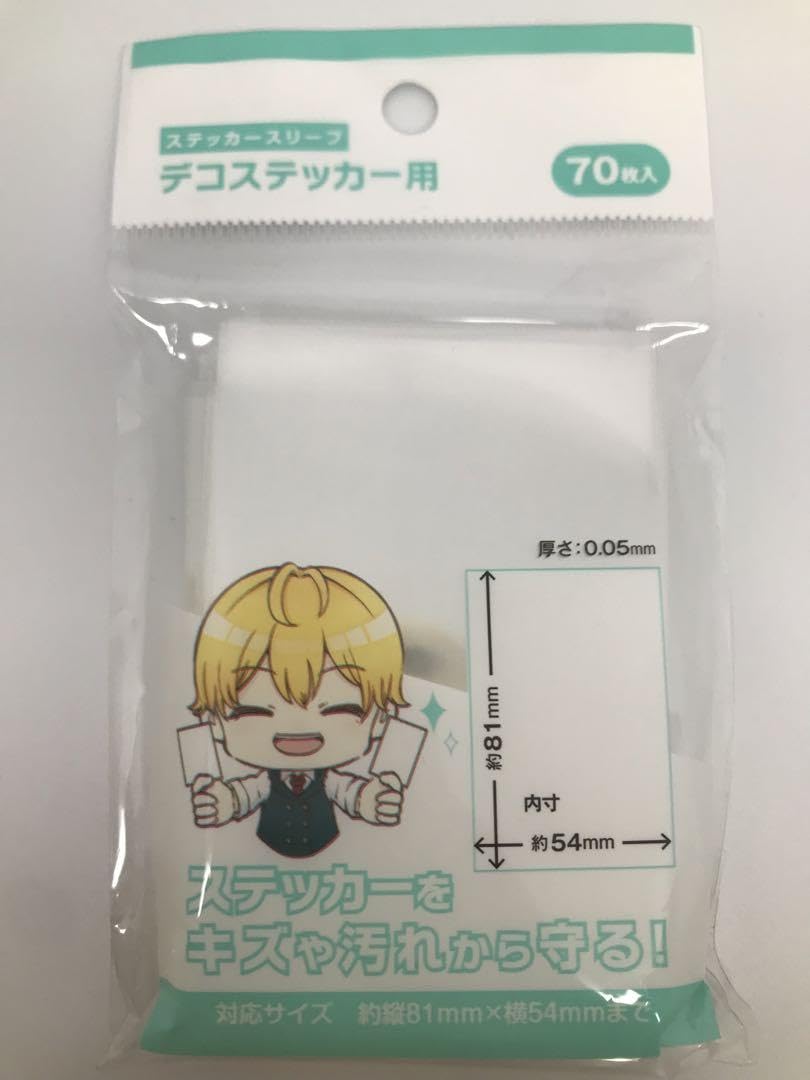 Amazon.co.jp: ステッカースリーブ デコステッカー用 3個セット アニメ 