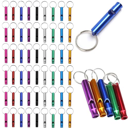 Tergy Emergency Whistle with Keychain for Survival