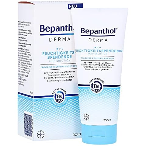 Bepanthol Derma Moisturizing Body Lotion, Body Care for Sensitive and Dry Skin, Dermatologically Tested Moisturizer with Dexpanthenol, Fragrance-Free, 200 ml /6.76 Fl.Oz Cover