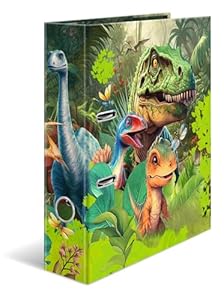 HERMA Ordner A4 Dinosaurier Dino World