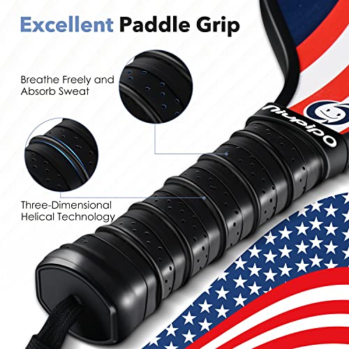 Niupipo B09JK3BR7W_CA NARF Pickleball Paddles, Pickleball Paddles Set thumb #1