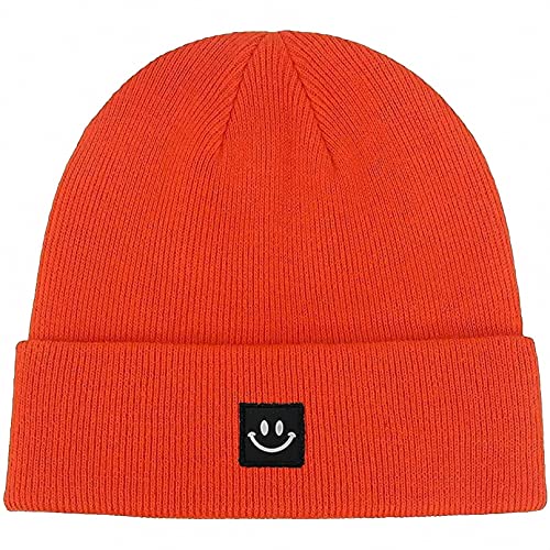 Image of 55cube Knit Beanie Hat Cuffed Plain Skull Cap for Men Women