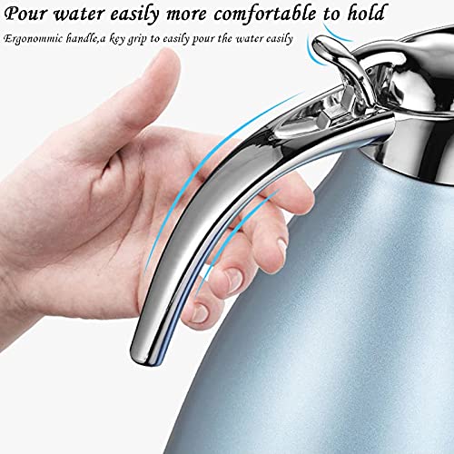 Thermische Karaf Thermosketel Roestvrijstalen vacuümisolatiepot Huishoudelijke groot-capaciteit Koudwater Thermos 2L… - Image 5