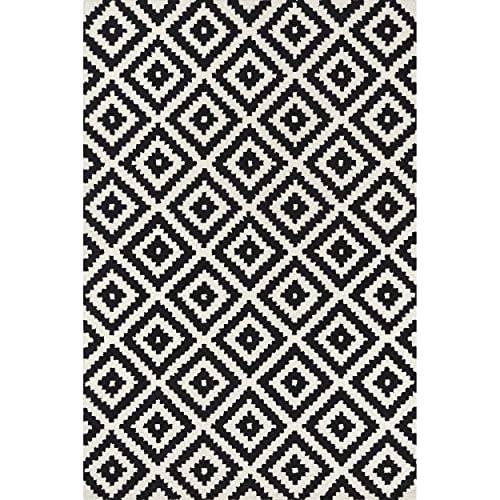 Nuloom MTVS174A-508 Kellee Hand Tufted Geometric Wool Area Rug thumb #2