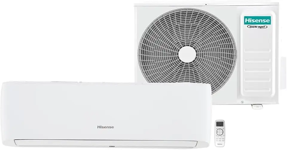 Ar Condicionado Inverter Hisense Hi Wall Eco Plus R-32 sem Wi-fi 9.000 Btus Frio 220v