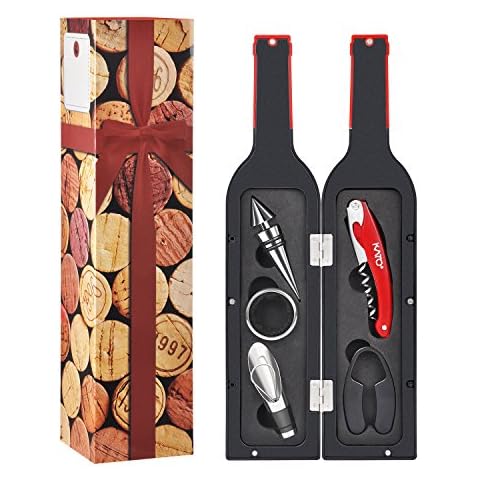 Kato Wine Bottle Accessories Gift Set Cover