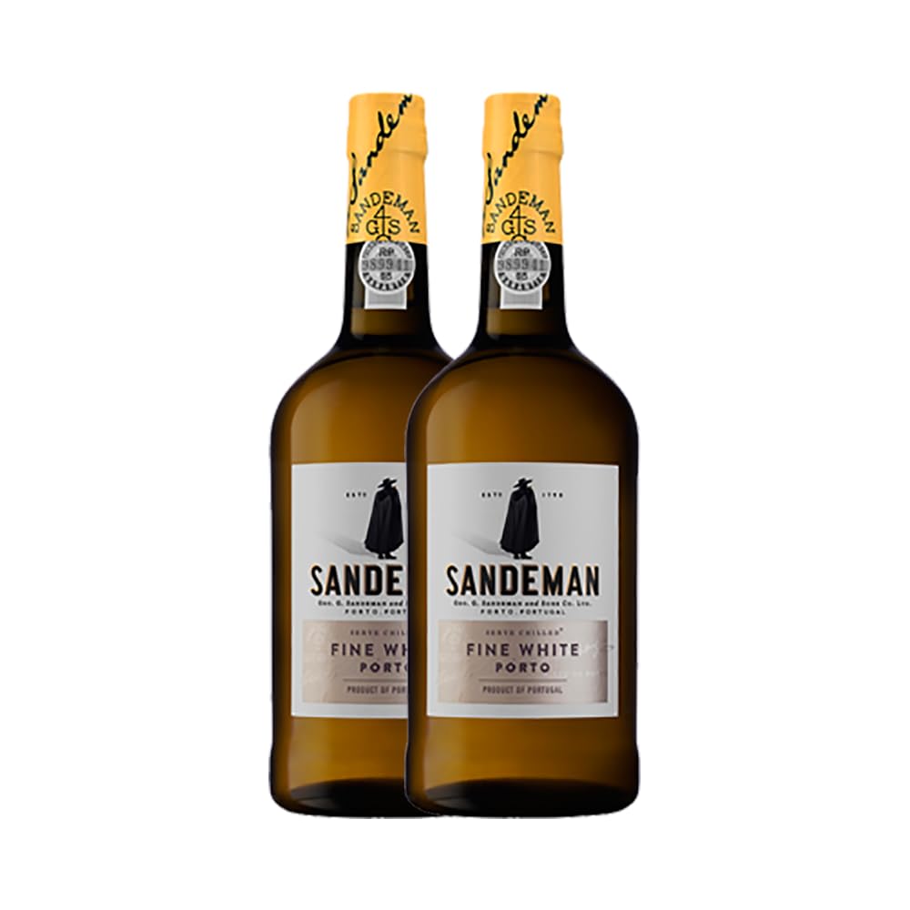 Sandeman White - Port Wine - 2 Bottles Case