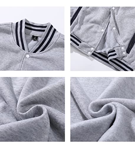 Image of Yuji Itadori Women Varsity Jacket Baseball Lightweight Outwear Fleece Coat Button Down Clothes