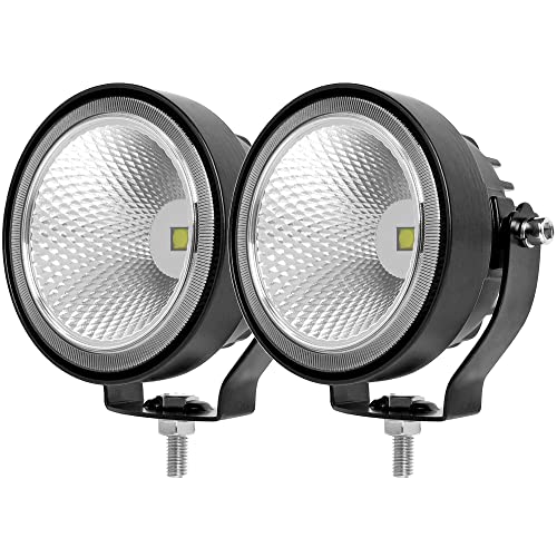 Feu antibrouillard LED rond 4 pouces pour phare de travail SUV et moto