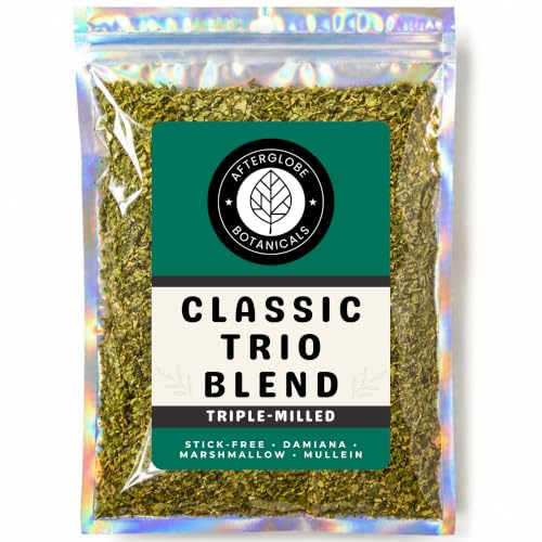 Marshmallow Leaf Damiana & Mullein Herbal Blend | Stick-Free & Pre-Ground | Packed in the UK | Loose Herbal Tea (30g)