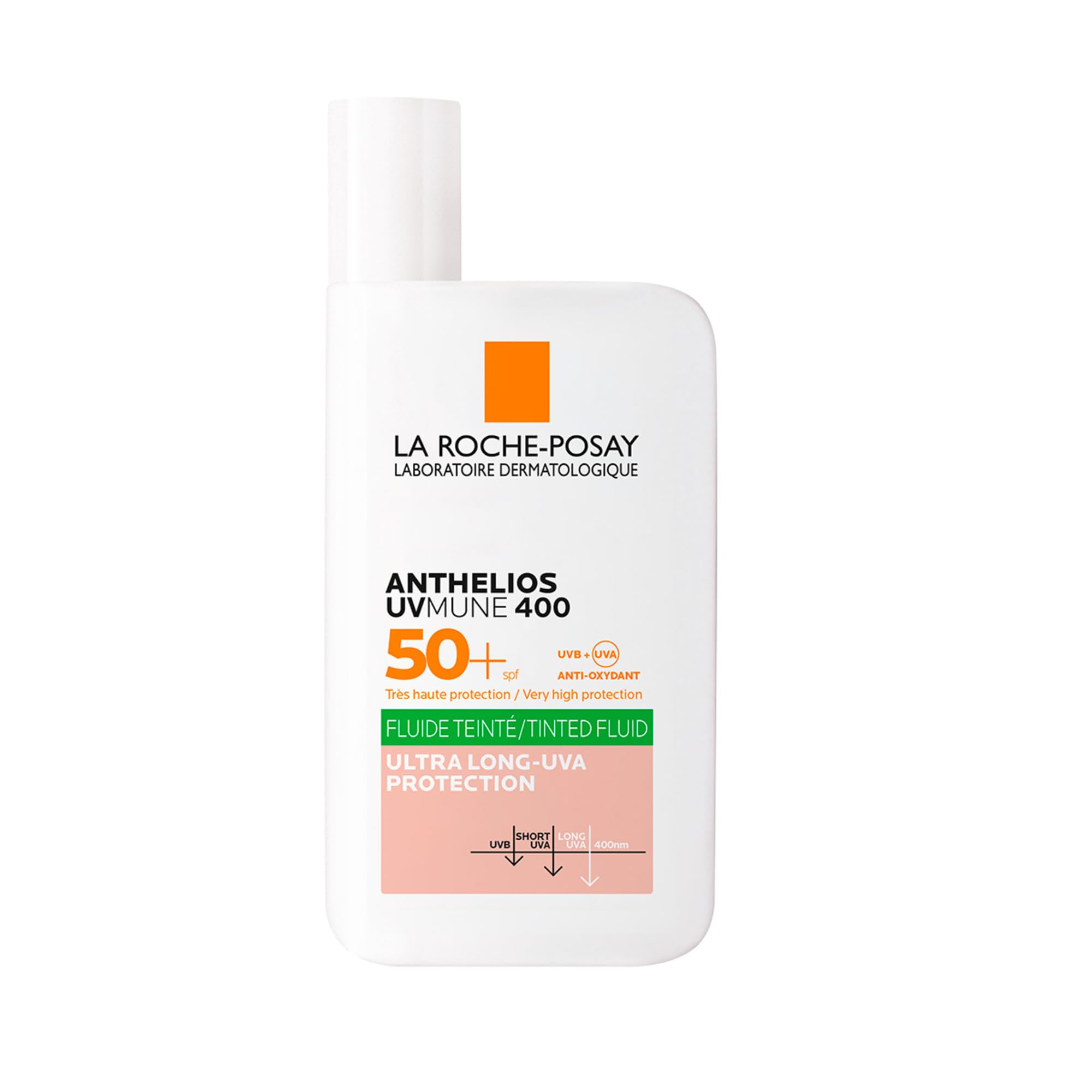 Anthelios Uv-Mune 400 Oil Control Fluido Con Color SPF50+ - 50 ml (el empaque puede diferir)