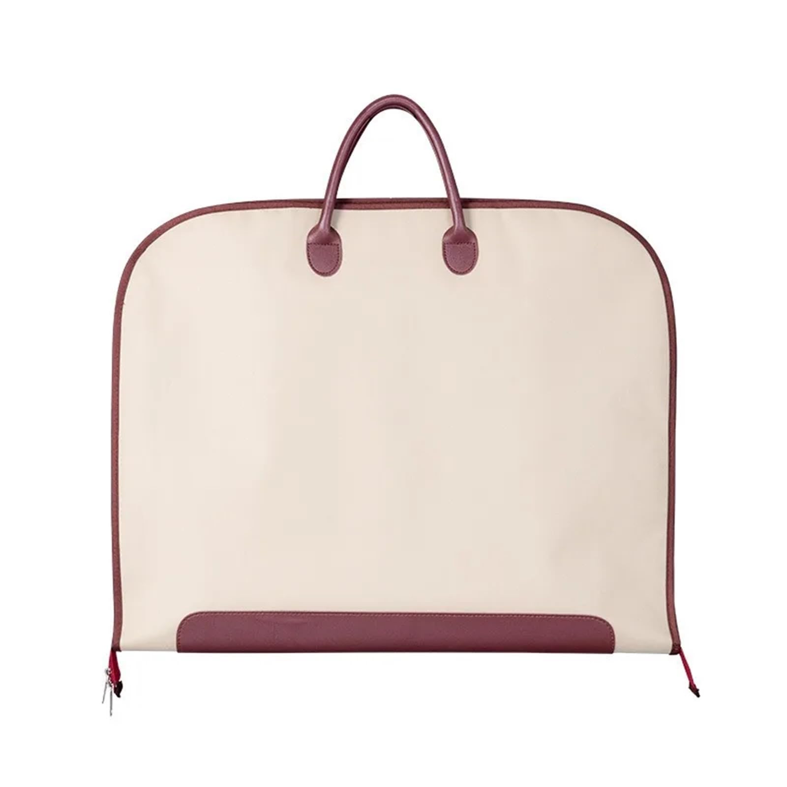 Kleidersack Anzug Oxford-Stoff-Kleidersack mit Reißverschluss, Schrank-Aufbewahrungs-Organizer for Anzüge, Kleidermäntel, Kleidung, Tragetasche, Geschäftsreisen(Grey)