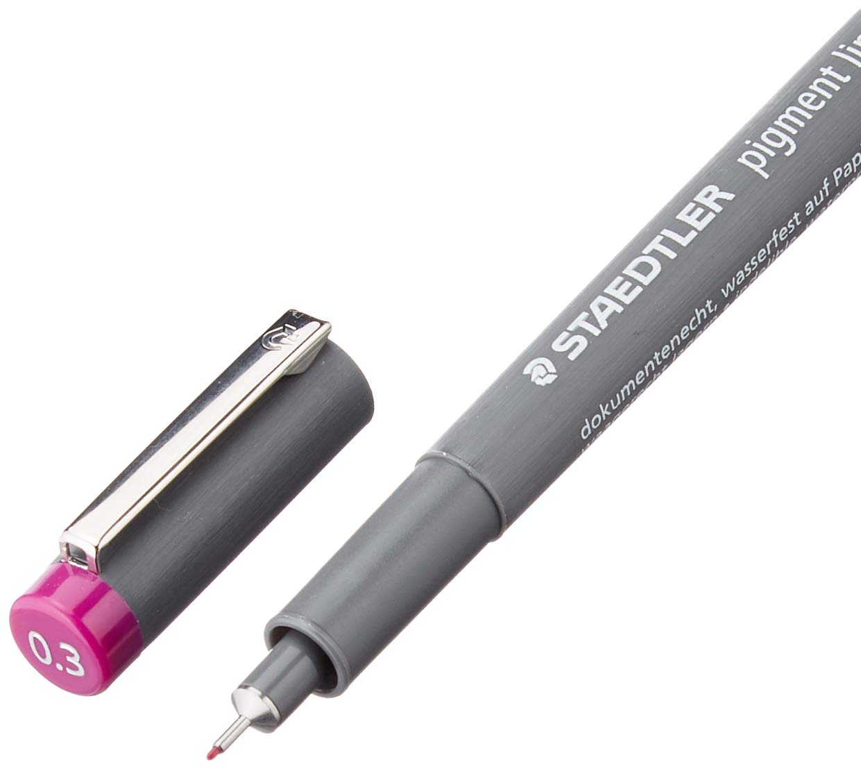 STAEDTLER 308S2CA120ST Fineliner Pigment Liner Display mit 120 verschiedenen Farben und Breiten