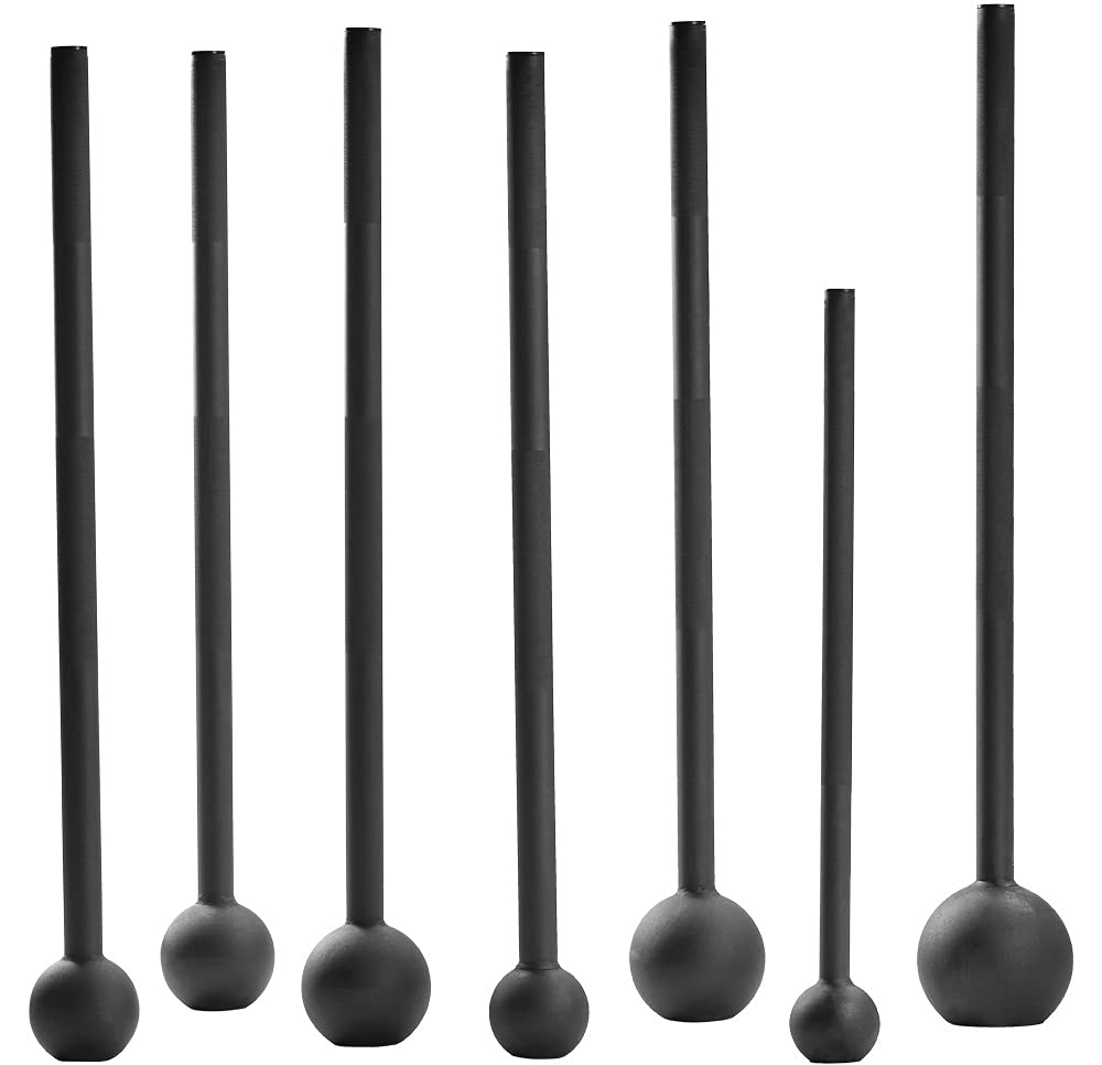Bad Company Steel Mace Bell I Macebell - Campana de acero para entrenamiento efectivo de cuerpo entero, 4-20 kg (d - 10 kg)