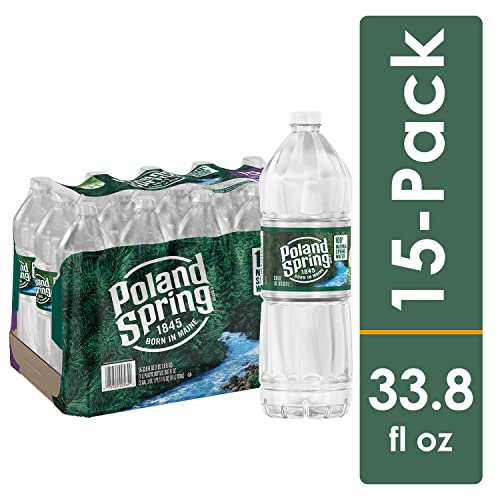 Image of Poland Spring Maine Spring Bottled Water - 33.8 Fl Oz, 30 Pack