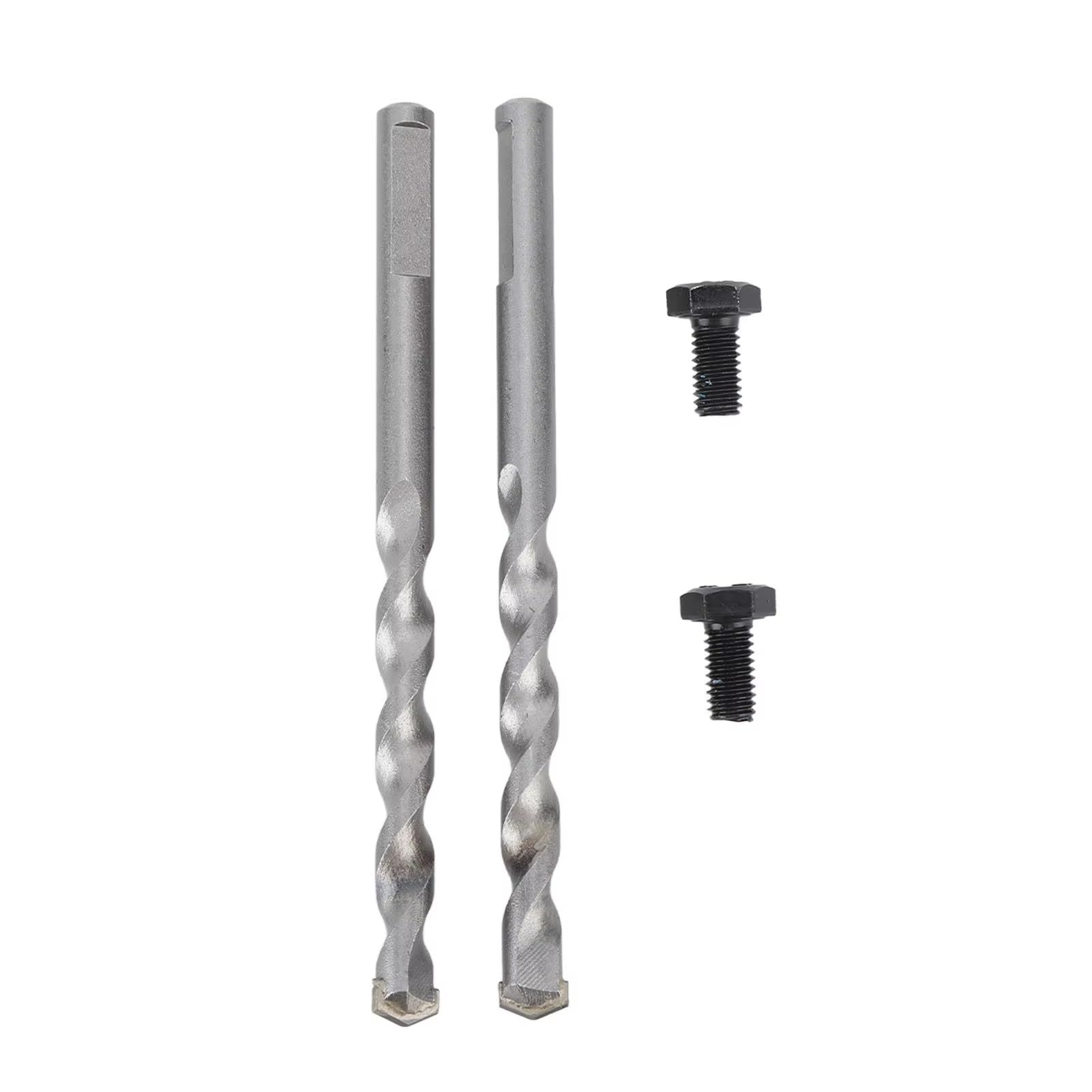 Set di Seghe a Tazza per Calcestruzzo, 9 Pezzi Set di Punte per Trapano Apri Fori per Cemento, 30/40/65/80/100 mm Carotatrici da trapano in Acciaio Per Forare Muro + Adattatore SDS Plus e SDS Max