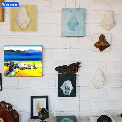 Worown 4 Pezzi 20 x 30 cm Pannelli in Legno