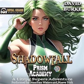 Prism Academy: Shadowfall Audiolibro Por David Burke arte de portada