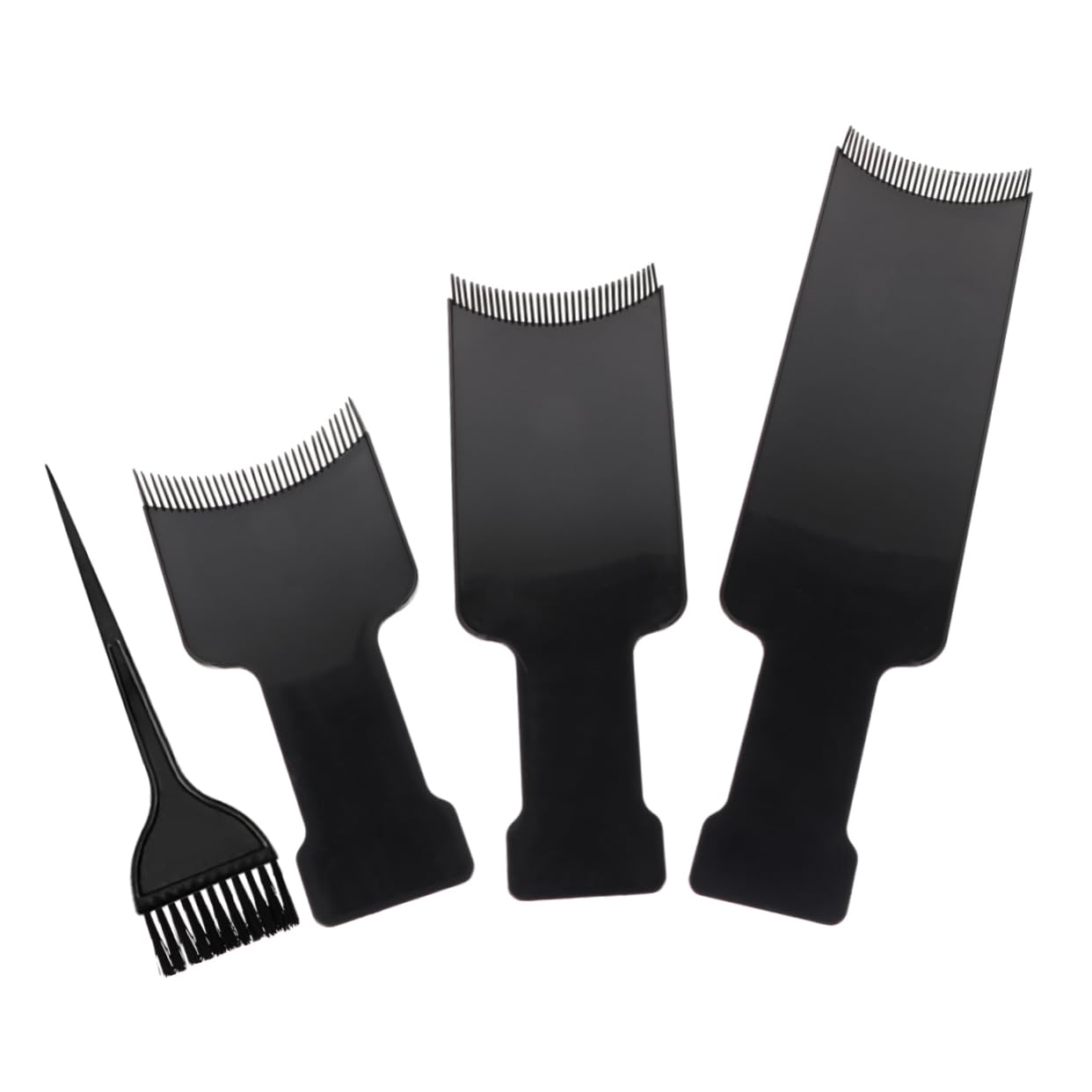 minkissy Hair Coloring Brush Set Highlighting Kit Foil Board Salon Brushes Hair Combs