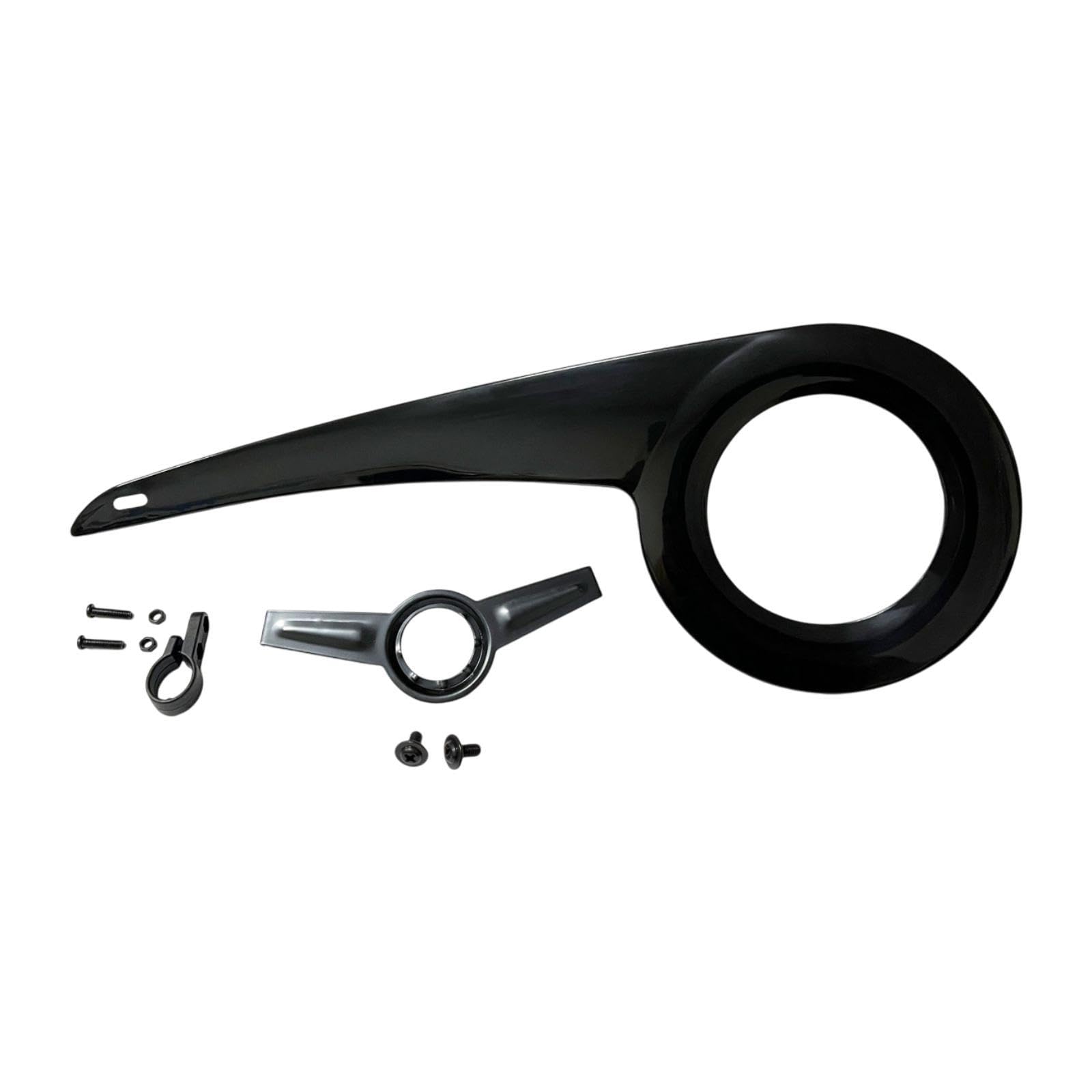 Perfeclan Bike Chain Guard, Guard Chainring Protector Bicycle Parts 32T-38T Cycling Accessories Easy Installation Commuting Bike Chain Cover Crankset Protection, Sprockets Cover for Mountain Bike