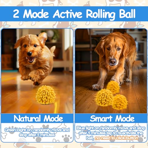 Interactive-Dog-Toys-Ball-Self-Rolling-Dog-Ball-with-Cover-Anti-Chewer-for-SmallMediumLarge-Puppy-Pet-Dog-Toys-Active-Rolling-Ball-for-Dogs-Enrichment-Motion-Activated-Toys-That-Move-on-its-Own