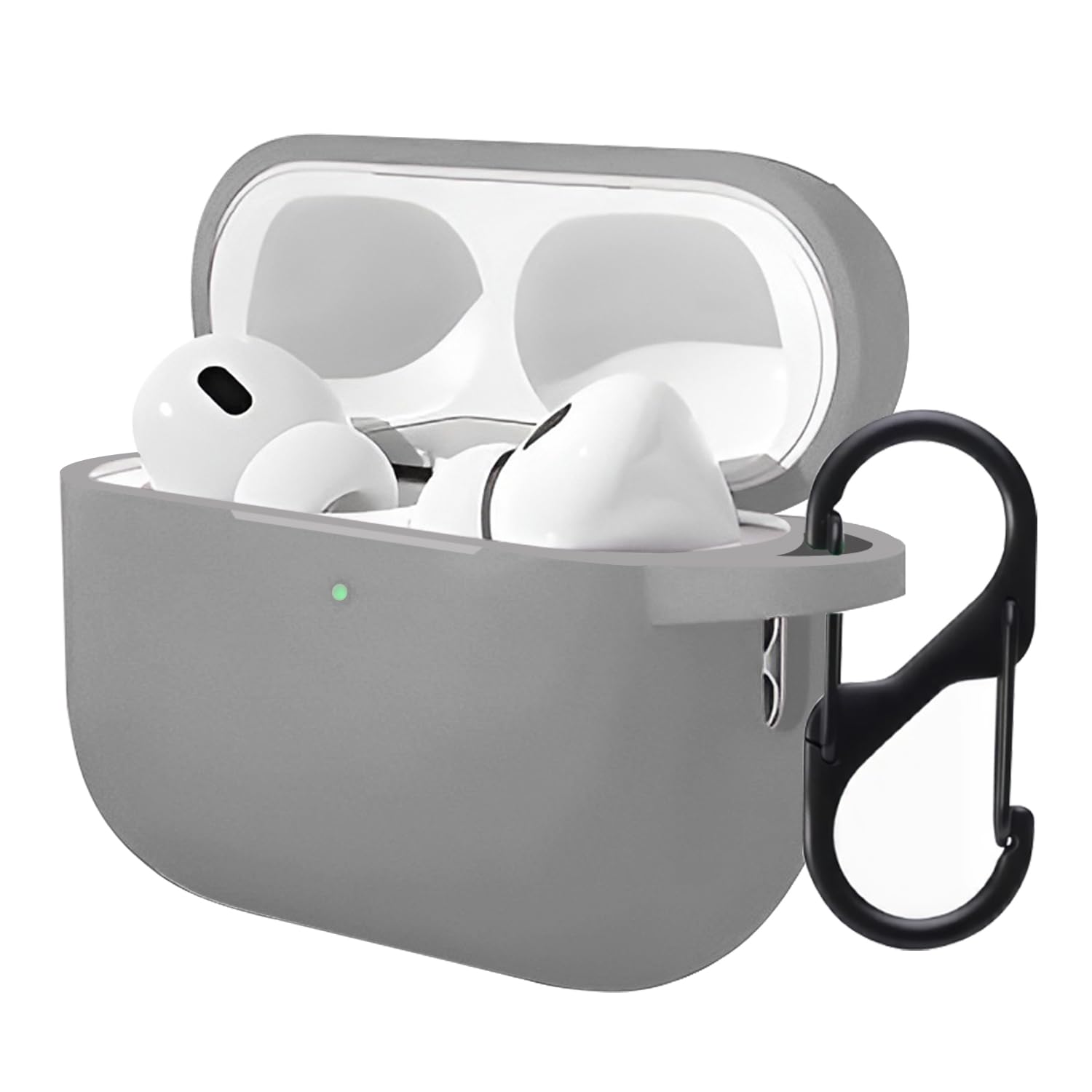 LIRAMARK Silicone Soft Case Cover with Buckle for Airpods 5 (2026) / Airpods 4 (2024), Apple airpods 4th Generation / 5th Generation case (Midnight Blue) — Amazon image 17