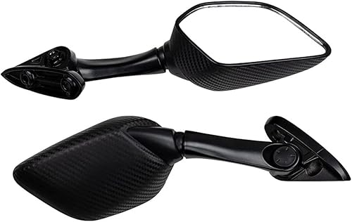 Para Yamaha espejo lateral de motocicleta para Xmax 300 400 125 250 2017 2018 2019 negro plástico espejo retrovisor Accesorios