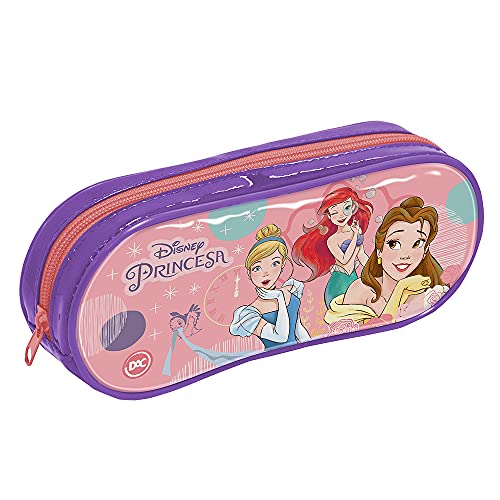 Estojo Escolar em PVC Disney Princesa - 3172