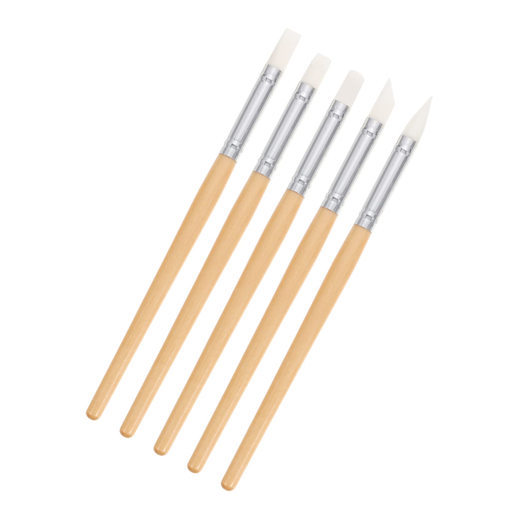 Uonlytech 5Pcs Portable Sculpture Pens for Polymer Clay Multi Purpose Tools for Detail Work Fingerprint Removal and Artistic Effects for Beginners and Professionals