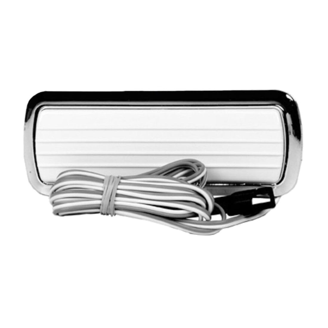 HuijunNbleo Dome Lamp Light Lens Assembly Chrome for Chevy for C10 Pickup 60-72 for C20 Pickup 60-72 for C30 Pickup 60-72 for K10 Pickup 60-72 for K20 Pickup 60-72 for K30 Pickup 68-72 Truck