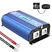 Produktbild GIANDEL 2000W Reiner Sinus Wechselrichter 12V auf 230V Spannungswandler Power Inverter mit Zwei AC-Steckdosen Dual 2.4A USB-Anschlüsse Fernbedienung & Bildschirm LCD für Wohnmobil