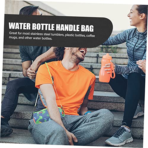Mobestech Conjunto De Copo De Água Bolsa Porta Copo Garrafa Recipientes Porta Copo Mala Porta-copos