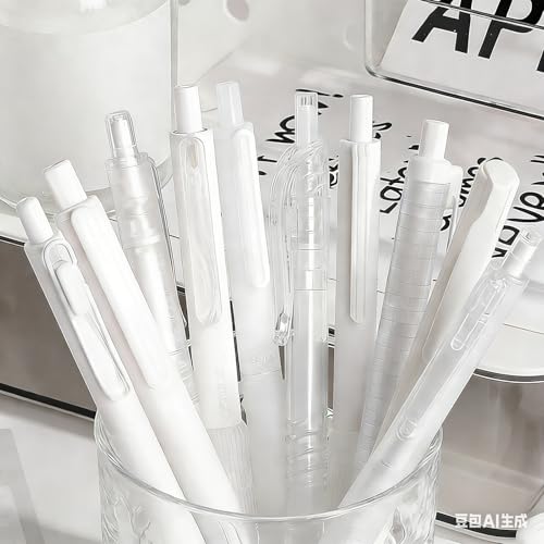 Set de 5 bolígrafos de gel negro 0.5 mm GZBABY miniatura 6