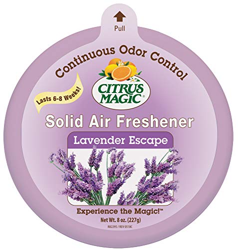 Citrus Magic Lavender Solid Escape Odor Absorber, 8-Ounce, Pack of 1