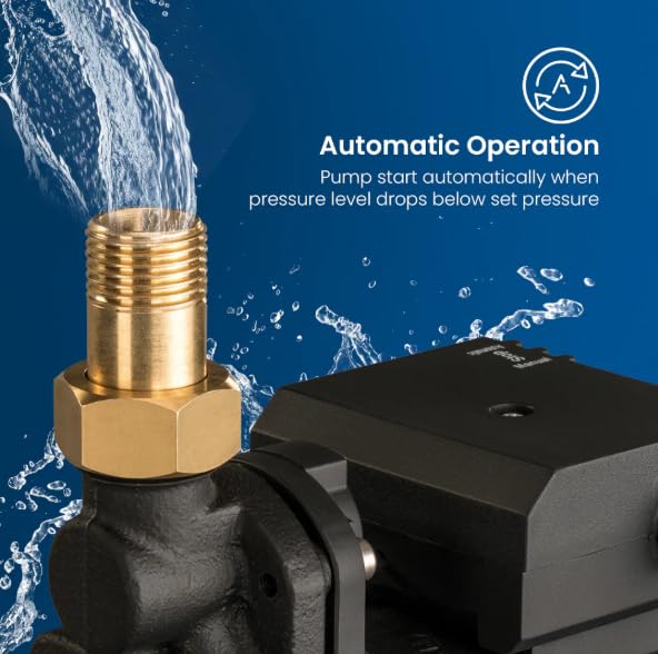 Image of Crompton CIL 350| 350 Watts Inline Pressure Pump | Noiseless Operation| 1 Years Manufacturer's Warranty