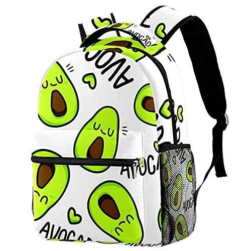 Sac à dos avocat mignon et léger pour livres d'école des garçons et filles
