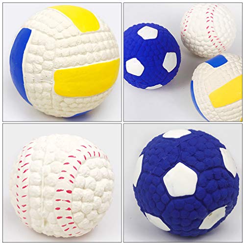 Scicalife 3Pcs Pet Bola Toysqueaky Bolas Cão Cães Brinquedos Interativos Brinquedos Do Cão