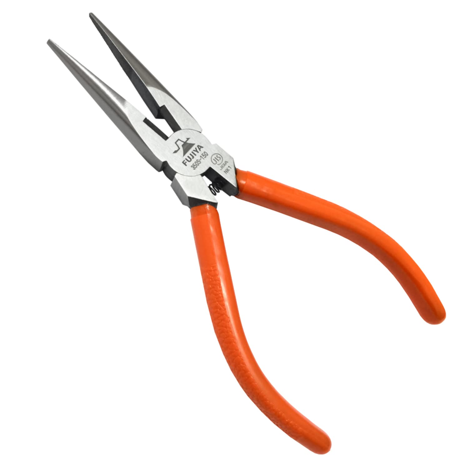 FUJIYA Tools, 350S-150, Long Nose Pliers, 6 Inch - Needle Nose