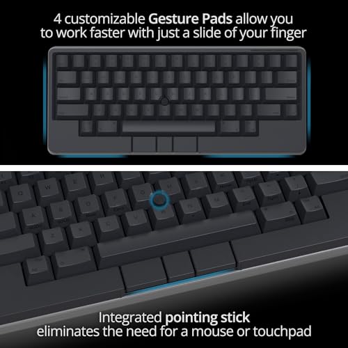 Image of HHKB - Happy Hacking Keyboard Studio (Wireless, Bluetooth, Wired, USB, Silent, Mac, Windows, Charcoal, Printed)