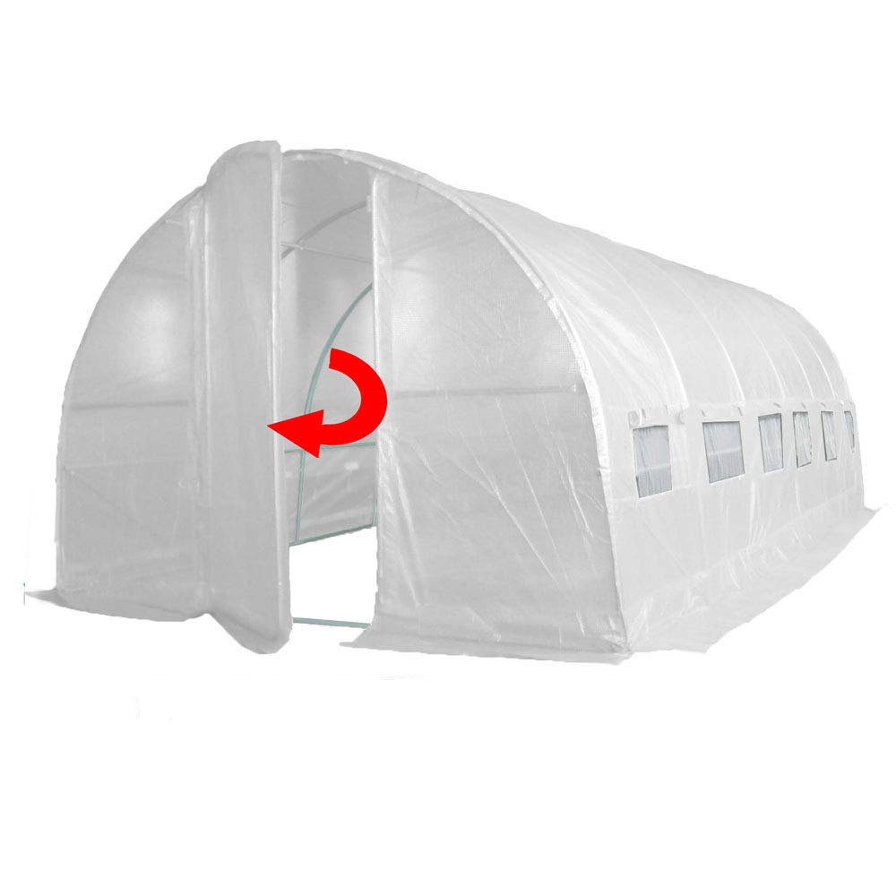 Crocodile Trading Replacement Poly Tunnel Cover for OUR 6m x 3m. (6m x 3m)