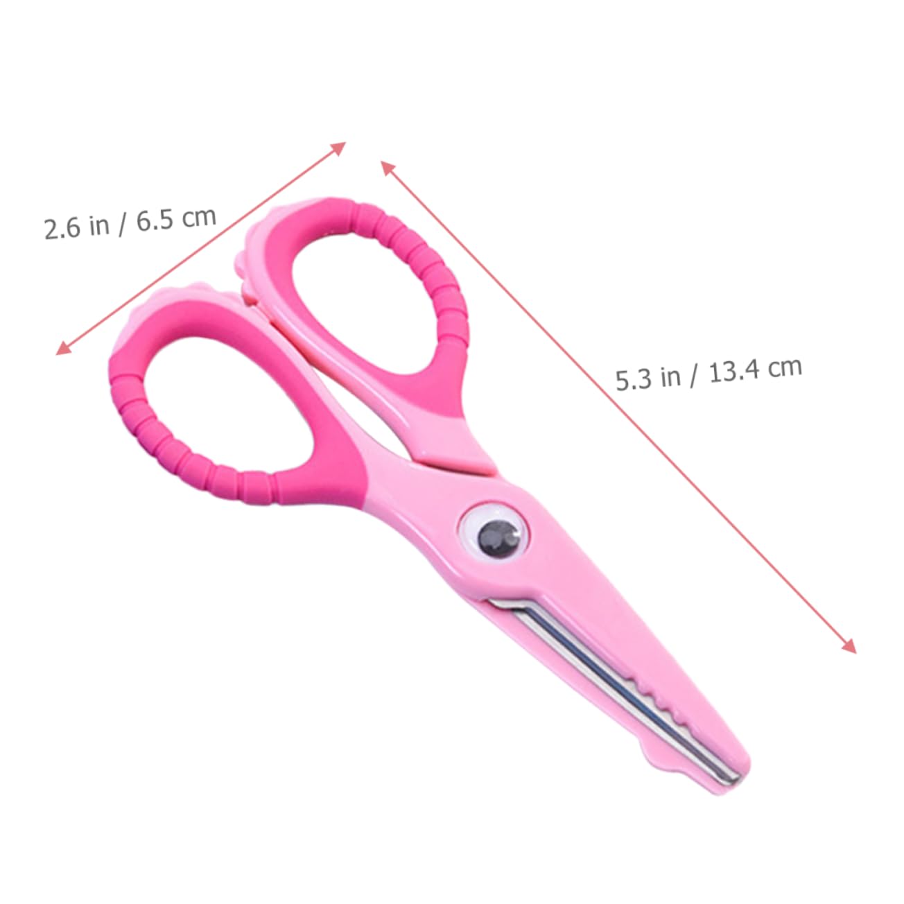 Lurrose 6 Pz forbici per bambini forbici di sicurezza da allenamento per i bambini delle scuole di sicurezza per multiuso Cartone animato decorare alunno