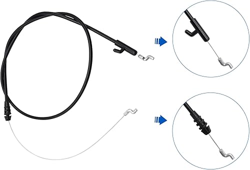 Miniatura 3 de Poagavgs Pro-Parts 946-04661A - Cable de control de repuesto para 946-04661 746-04661 MTD Troy Bilt 21-034 Deck
