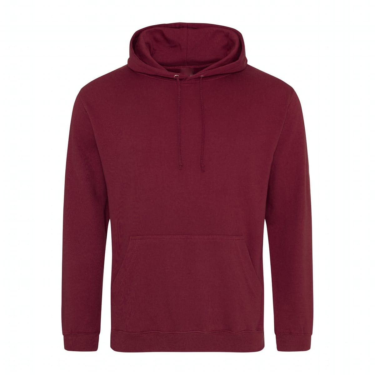 COOZO Unisex College Hoodie - Burgundy - 2XL