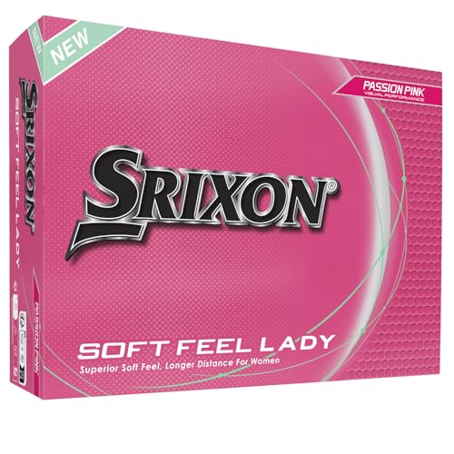 Srixon Soft Feel Lady Balle de Golf pour Femme |Compression...