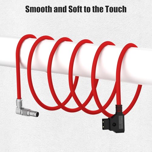 Cable Red Komodo D-Tap de 2 pines hembra en ángulo recto y giro suave 2