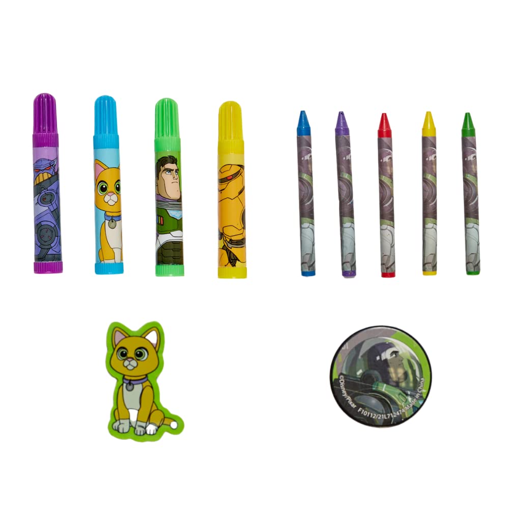 Ryan's World - Juego de arte para colorear para niños y niñas con calcomanías + estuche para lápices 3